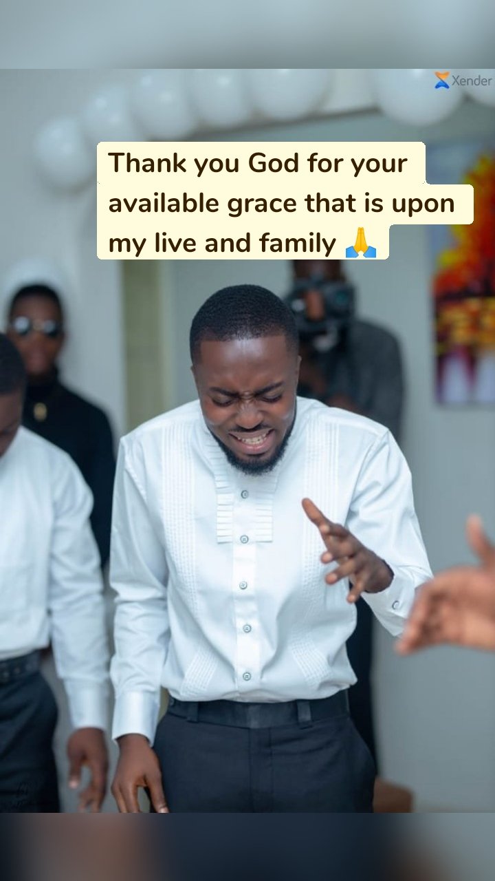 Thank you God for your available grace that is upon my live and family 🙏